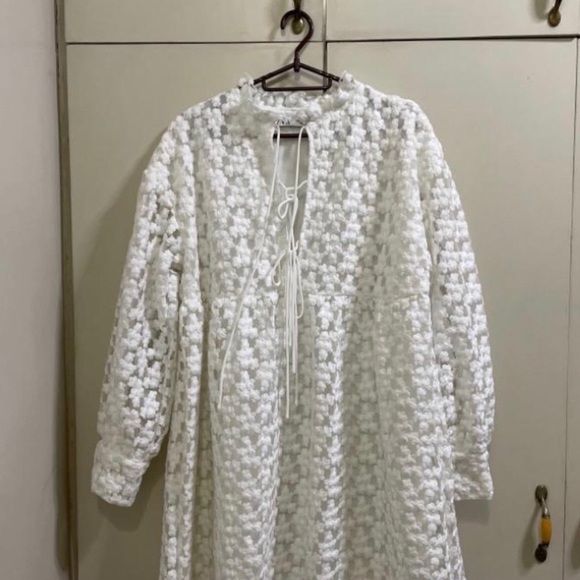 Zara Textured Detail Dress - Picture 5 of 6